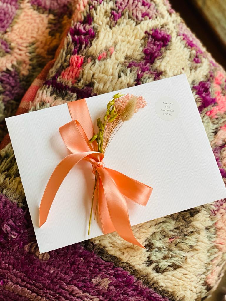 Cadeaubon in geschenkverpakking